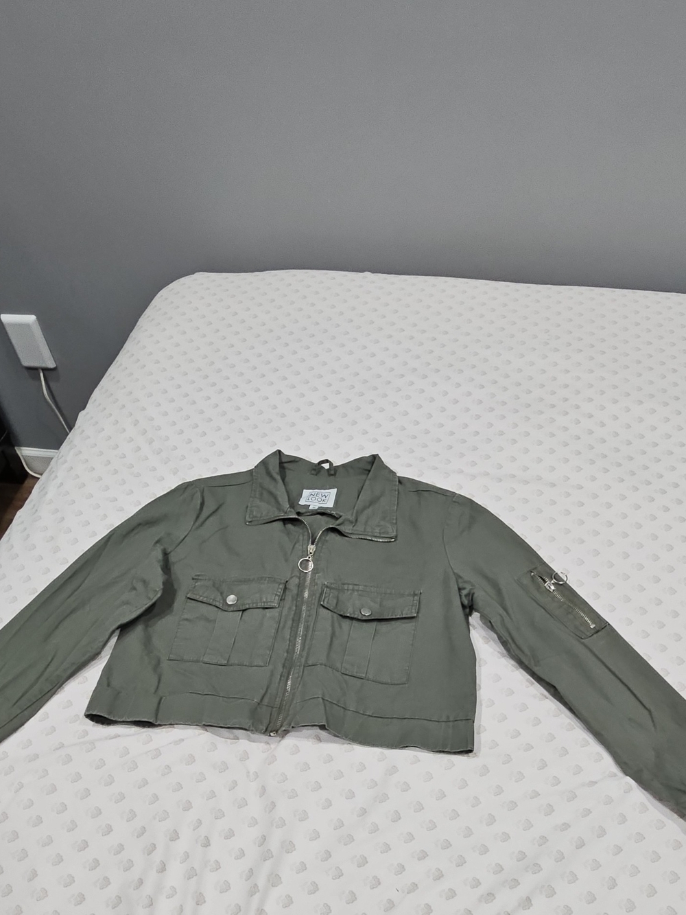 New Look Olive Green Utility Jacket